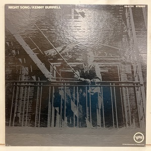 ●即決LP Kenny Burrell / Night Song j34214 米盤、ミゾナシMgm Stereo ケニー・バレル