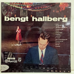 ●即決LP　Bengt Hallberg / St P08201l ej2437 蘭オリジナル、ウズ青 内溝 Mono ベンクト・ハルベルグ 