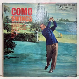 ●即決VOCAL LP Perry Como / Como Swings jv3136 米オリジナル、Dg Mono Rca社内袋 ペリー・コモ