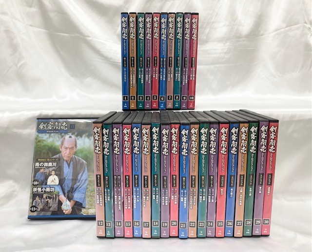 激安通販の 【剣客商売 DVDコレクション】全30巻コンプリート 冊子付