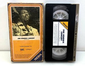 E67209▲JIMI HENDRIX CONCERT ビデオテープ/VHS 70分/ジミヘンドリックス