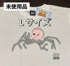 【Lサイズ】新品 正規ライセンス toy story べビーフェイス tシャツ 半袖 男女兼用 toystory/ランド トイストーリーホテル a