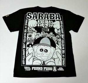 【廃盤品】XLサイズ 新品 藤子不二雄A先生×ハードコアチョコレート Tシャツ 藤子不二雄 FUJIKO FUJIO A/怪物くん 怪物大王 怪物ランド　a