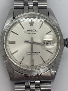稼働品 ROLEX ロレックス デイトジャスト 1601 メンズ 自動巻き アンティーク デイト ヴィンテージ ジャンク 時計の商品画像