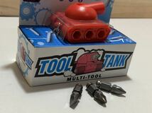 MULTI- TOOL TOOL TANK ツールタンク　ビットドライバー　戦車　ミニチュア　ドライバー_画像3