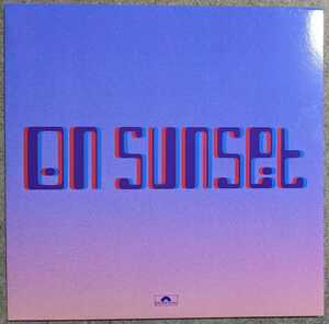 Paul Weller-On Sunset★EU Orig.重量盤2LP/マト1/The Jam/Style Council/Mods