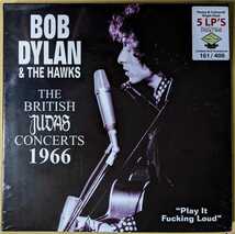 Bob Dylan-The Biritish Judas Concerts England,Nay 1966★限定400・5カラーLP,3CD,1DVD BOX!!_画像1