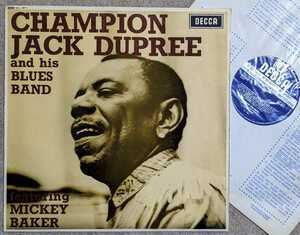 Champion Jack Dupree and His Blues Band Featuring Mickey Baker* britain Orig. record /mato1