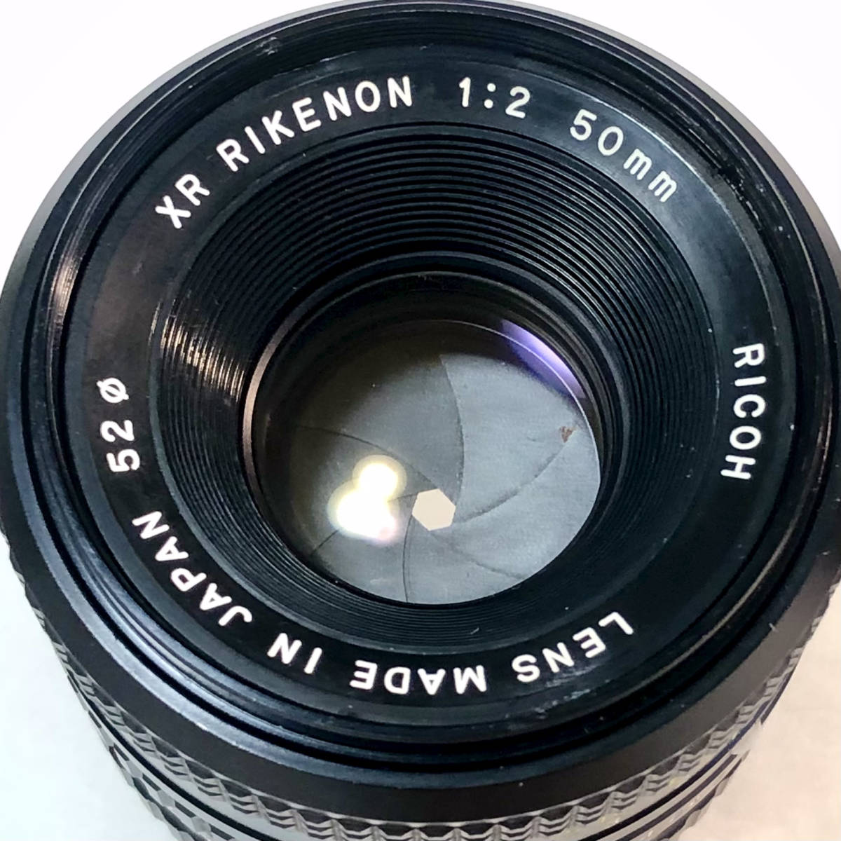 卸直営店(お得な特別割引価格) RICOH XR-7MⅡとXR RIKENON 1:2 50mm