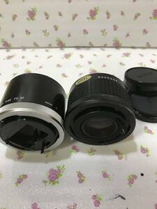 CANON EXTENSION TUBE FD 50 U　十　RMC TOKINA DOUBLER C／FD 