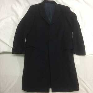 ポール＆ジョー PAUL&JOE ウール cashmere ネイビー チェスターコート navy snap buttan chester coat クロス スナップボタン 男女兼