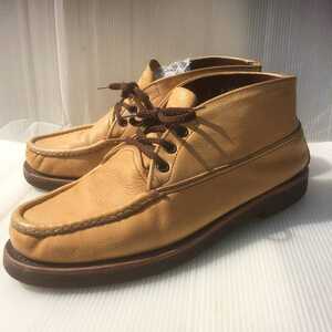 : Russel Moccasin Buffalo leather chukka russell moccasin buffalo leather chukka 9D 27 moccasin usa made 