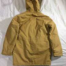 : SPIEWAK スピワック カーキ コットンダック N3B ファーフード hood fur parka ミリタリー 中綿 ゴールデンフリース golden fleece_画像9