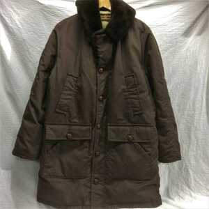 70's EddieBauer down coat Eddie Bauer боа воротник пуховик шаль Brown Vintage ma функция Canadian чёрный бирка 