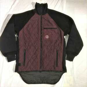 DR. NED LIMBO PHD fleece nylon jacket 80~90's アメリカ製 ナイロン フリース スキー スノーボード用 ジャケット M 黒 black