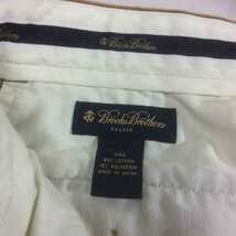 BROOKS BROTHERS ブルックスブラザーズ コーデュロィ スラックス トラウザーズ 81cm ライトブラウン 茶 trousers pant パンツ cords_画像6