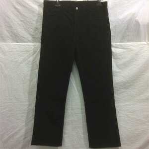 JCPenney Plain Pockets コーデュロイ ジーンズ ブラック 黒 black cords 38x30 80's JCペニー レア ブラックジーンズ jeans vintage 
