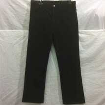 JCPenney Plain Pockets コーデュロイ ジーンズ ブラック 黒 black cords 38x30 80's JCペニー レア ブラックジーンズ jeans vintage _画像1