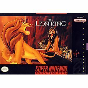 ★送料無料★北米版 スーパーファミコン SNES Disney's Lion King ディズニー ライオンキング