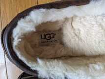 UGG オーストラリア　モカシン　パイソン柄 ブラウン　US9 27cm ムートン　本革　シューズ　即決　アグ_画像3