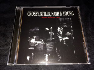 レア入手困難品！No Label ★ Crosby, Stills, Nash & Young -「Studio Archives 1969」プレス1CD