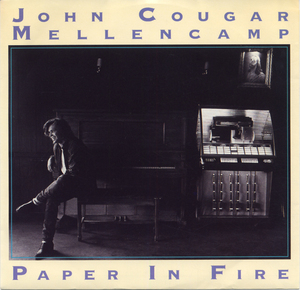 FS968■JOHN COUGAR MELLENCAMP■PAPER IN FIRE(EP)US盤