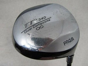 即決 お買い得品！中古 TR DUO 340 ドライバー 2003(高反発) 1W オリジナルカーボン 10.5 M-46