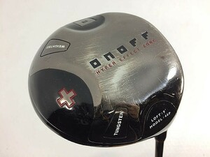 即決 お買い得品！中古 ONOFF ドライバー プラス 黒 460 2009 1W スムースキックMP-609D 9 S