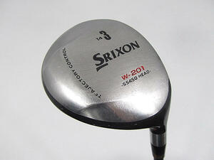 即決 お買い得品！中古 スリクソン(SRIXON) W-201 フェアウェイ 3W ツアーブラックV-23 14 S