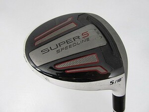 即決 お買い得品！中古 スピードライン SUPER S フェアウェイ(日本仕様) 5W SUPER S BY MITSUBISHI RAYON 18 SR