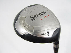 即決 お買い得品！中古 スリクソン(SRIXON) W-404 フェアウェイ 3W SRIXON SV-3001J 14.5 SR