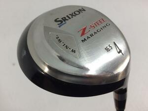 即決 お買い得品！中古 スリクソン(SRIXON) Zスチール フェアウェイ 4W SRIXON SV-3005J 16.5 R