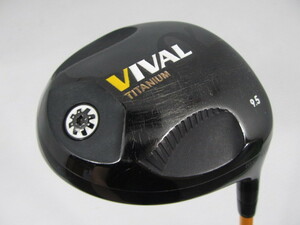 即決 お買い得品！中古 VIVAL α ドライバー 1W UST マミヤ プロフォース 65 ゴールド 9.5 S