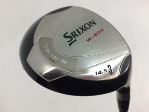 即決 お買い得品！中古 スリクソン(SRIXON) W-404 フェアウェイ 3W SRIXON SV-3001J 14.5 S