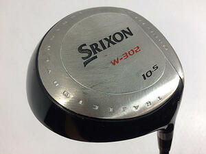 即決 お買い得品！中古 スリクソン(SRIXON) W-302 ドライバー (日本仕様)(高反発) 1W SRIXON SV-301J 10.5 S