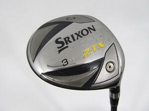 即決 お買い得品！中古 スリクソン(SRIXON) Z-TX フェアウェイ 2011 3W Miyazaki Kusala Blue 72 15 X