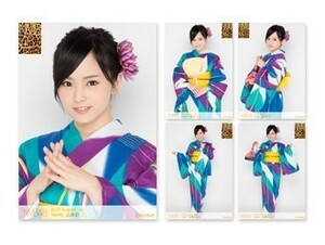 NMB48 山本彩 個別生写真 2015 8月 August-sp 5枚セット