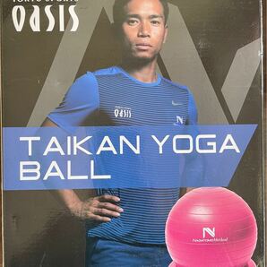 新品未使用　東急スポーツオアシス 長友メソッド 体幹ヨガボール Nagatomo Method TY-100バランスボール ピンク