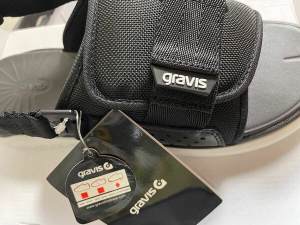 gravis (グラビス) 71000 CARDIFF カーディフ 2WAYカジュアルサンダル BLACK 28CM US 10