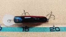 フラットシャッドベイツ ＣＰリッパーS/B 13レッドボディ タイガーストライプ? 秘密のクランクベイト Flat-Shad Baits CP RIPPERS/B _画像4