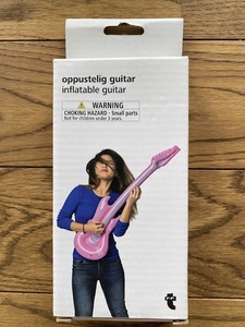  Flying Tigers oppustelig guitar inflatable guitar плавучие средства гитара розовый 