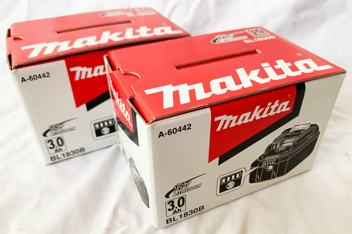 高評価の贈り物 新品Makitaマキタ純正18v6ah バッテリー 2個セット