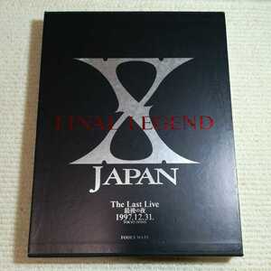 XJAPAN FINAL LEGEND The Last Live 最後の夜 1997.12.31 TOKYO DOME YOSHIKI hide 写真集