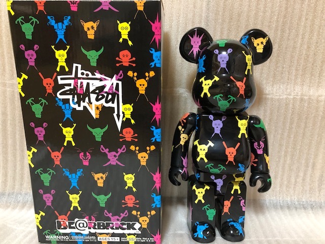 ヤフオク! -「ベアブリック 400 stussy」の落札相場・落札価格 激安ファッション ベアブリック / 400% BE@RBRICK DESTINY STUSSY 知育玩具