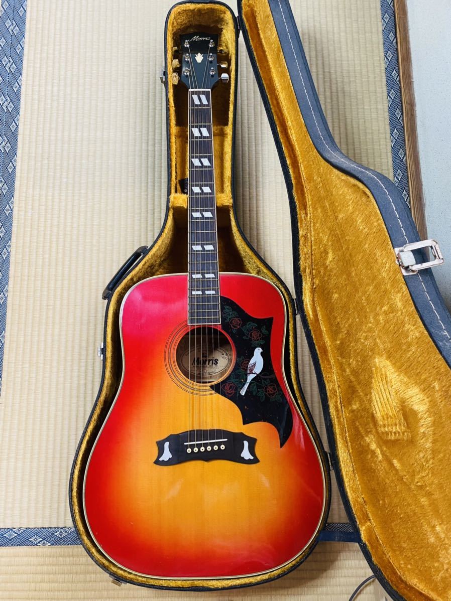 品質一番の mm-3281【Morris モーリス アコースティックギター WD-35