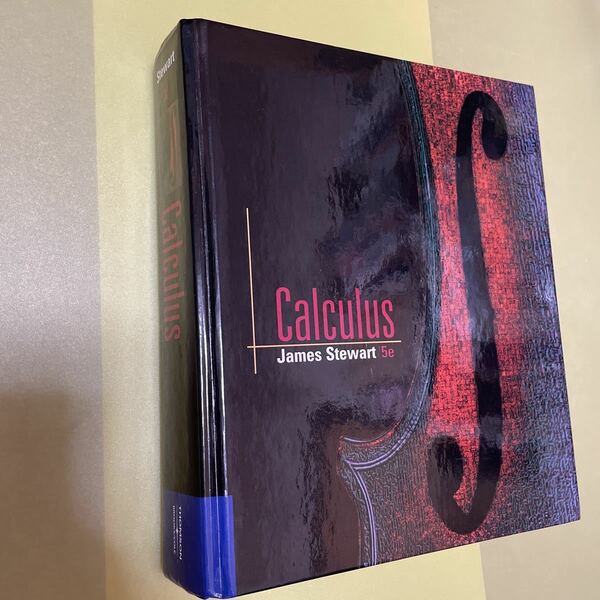 ◎数学微分積分学の英語本　Calculus James Stewart