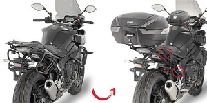 デイトナ 96049 GIVI ジビ PLXR2129 チューブラーパニアホルダー MT-10