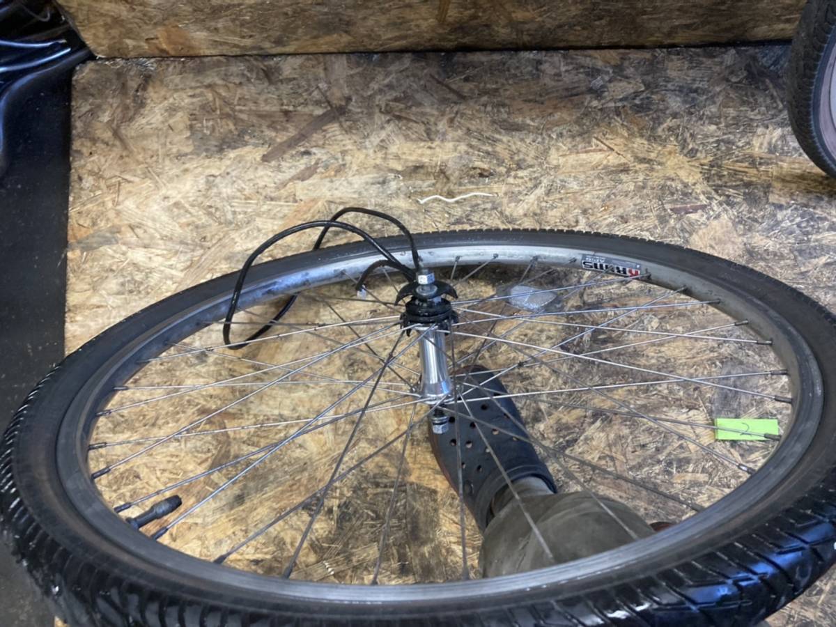 ≪42466≫ パス 電動自転車 MIRA PA26M (X972) ② フロント リア ホイール セット ≪42466≫ パス 電動自転車 MIRA PA26M (X972) ② フロント リア ホイール セット