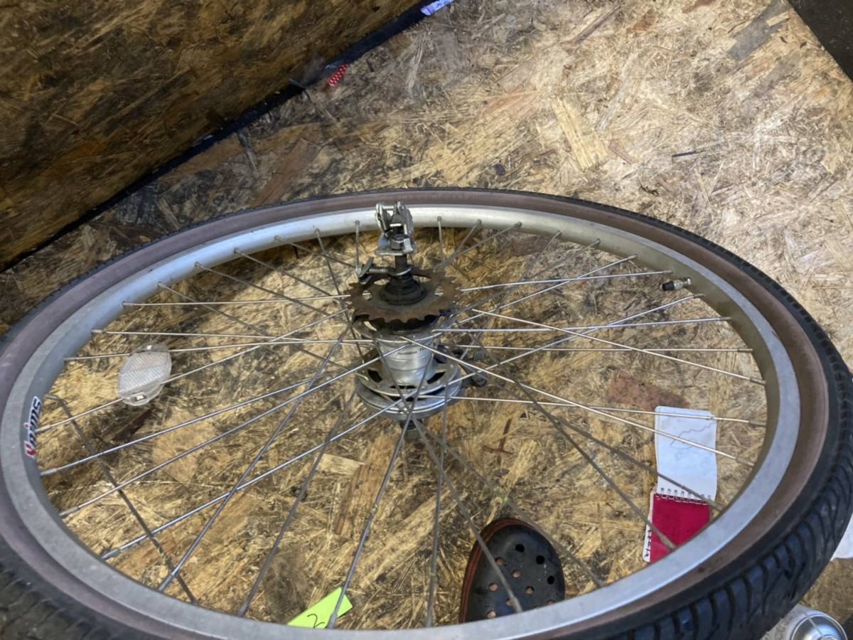 ≪42466≫ パス 電動自転車 MIRA PA26M (X972) ② フロント リア ホイール セット ≪42466≫ パス 電動自転車 MIRA PA26M (X972) ② フロント リア ホイール セット