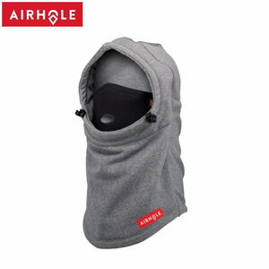 ☆ AIRHOLE AIRHOOD POLAR FLEECE カラー:HEATHER GREY フードウォーマー スノーボード スノボ スキー